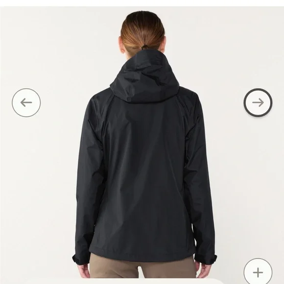 Patagonia Women’s Torrentshell H2NO jacket Black Large - Picture 4 of 14